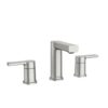 Moen Rinza Spot Resist Brushed Nickel 2-handle Widespread WaterSense High-arc Bathroom Sink Faucet