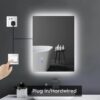 prifayer 32 x 24 Backlit LED Bathroom Mirror with Lights Brightness Dimmable by Touch Sensor - Image 7