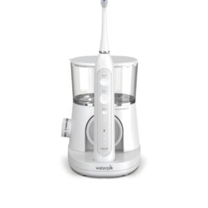 Waterpik Sonic-Fusion 2.0 Flossing Toothbrush, Electric Toothbrush & Water Flosser Combo, White
