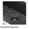 EcoChannels Undermount Kitchen Sink, 30 x 19 x 10 Inch Sink Kitchen 16 Gauge Stainless Steel Kitchen - Image 9