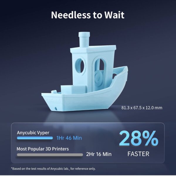ANYCUBIC Vyper 3D Printer, Auto Leveling Upgrade Fast Integrated Structure Design - Image 6