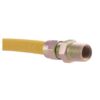 EASTMAN 60-in 1/2-in Mip Inlet x 1/2-in Mip Outlet Stainless Steel Gas Connector - Image 2