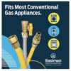 EASTMAN 60-in 1/2-in Mip Inlet x 1/2-in Mip Outlet Stainless Steel Gas Connector - Image 9