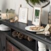 Ameriwood Home Ashton Lane Electric Fireplace TV Stand for TVs up to 65", Black Oak - Image 4