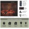 Ameriwood Home Ashton Lane Electric Fireplace TV Stand for TVs up to 65", Black Oak - Image 6