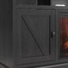 Ameriwood Home Ashton Lane Electric Fireplace TV Stand for TVs up to 65", Black Oak - Image 10