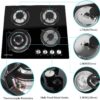 HBHOB HBG4601 24 Inches Gas Stove 4 Burners Glass Surface - Image 7