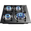 HBHOB HBG4601 24 Inches Gas Stove 4 Burners Glass Surface