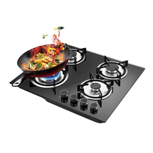 HBHOB HBG4601 24 Inches Gas Stove 4 Burners Glass Surface - Image 11