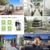 Outdoor Wall Lantern, Wall Sconce as Porch Lighting Fixture with One E26 Base Max 60W, - Image 6
