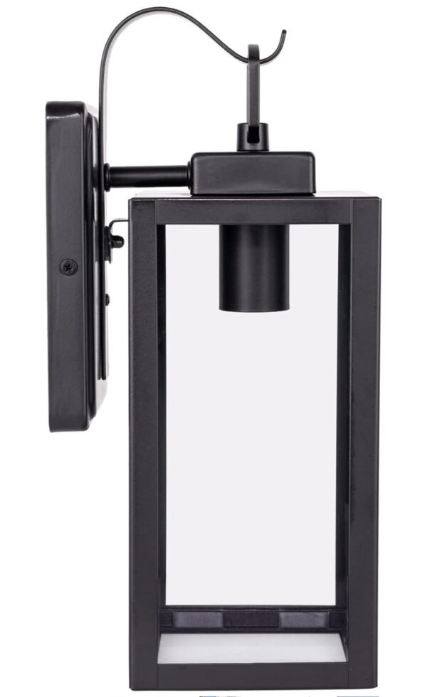Outdoor Wall Lantern, Wall Sconce as Porch Lighting Fixture with One E26 Base Max 60W, - Image 5