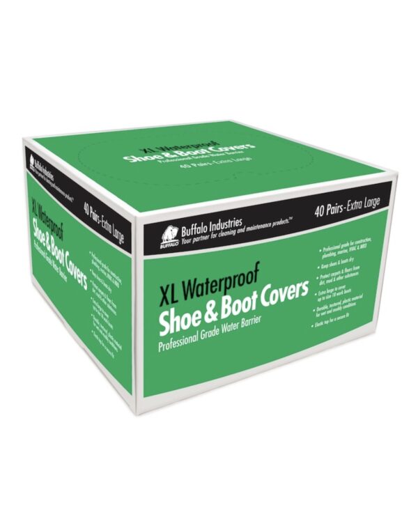 Buffalo Industries 40-Pack Polypropylene Shoe Covers Size: X-large - Image 4