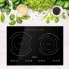 Empava IDC12B2 Horizontal Electric Stove Induction Cooktop with 2 Burners in Black Vitro Ceramic - Image 6