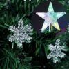 Juegoal 4 ft Pre-Lit Artificial Christmas Tree, Lighted Optical Fiber Xmas Trees with RGB Color - Image 8