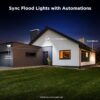 Feit Electric Dual Adjust Security Smart Tune Motion LED Flood Light 2K Lumen 120° Degree beam angle - Image 8