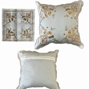 Rose floral design Throw pillow case only 15 x 15  6-pack