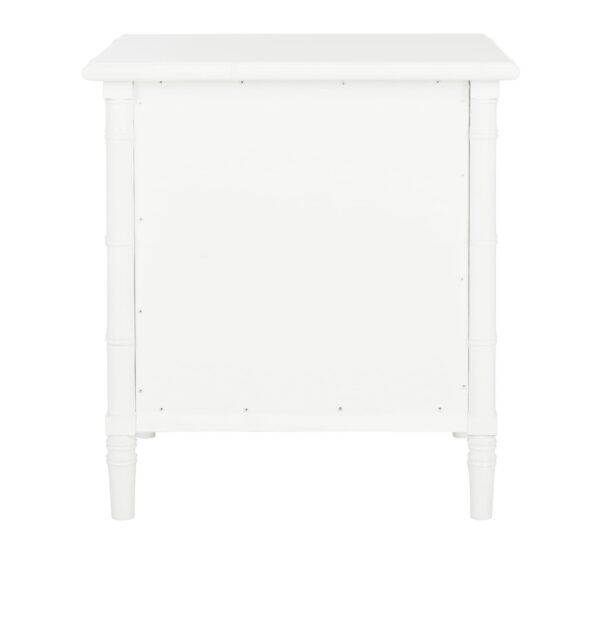 Safavieh Mina 25 in. 3 - Drawer Modern Coastal Bamboo Nightstand - Image 6