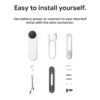 Google Nest Doorbell (Battery) - Wireless Doorbell Camera - Video Doorbell - Snow - Image 10