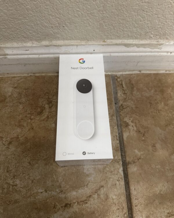 Google Nest Doorbell (Battery) - Wireless Doorbell Camera - Video Doorbell - Snow - Image 12