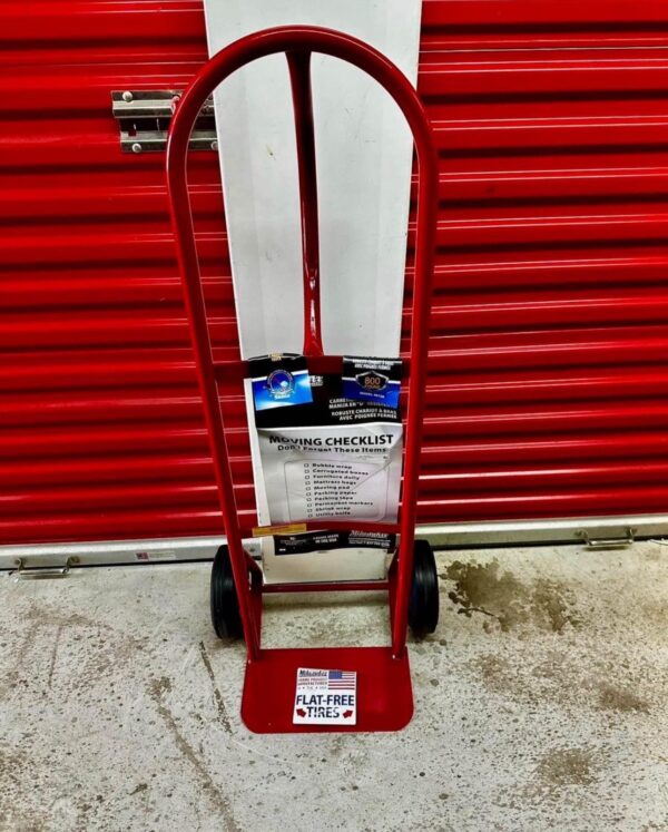 Milwaukee 800 lb. capacity P-handle hand truck - Red - Image 9