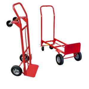 Milwaukee 800 lb. Capacity 2-in-1 Convertible Hand Truck - Red