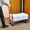 Milwaukee 800 lb. Capacity 2-in-1 Convertible Hand Truck - Red - Image 8