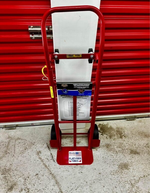 Milwaukee 800 lb. Capacity 2-in-1 Convertible Hand Truck - Red - Image 11