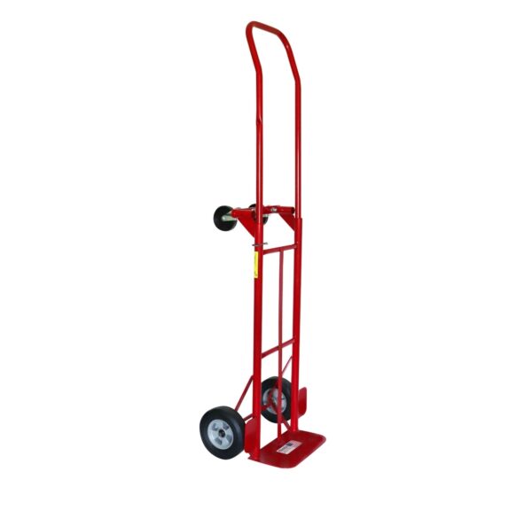 Milwaukee 800 lb. Capacity 2-in-1 Convertible Hand Truck - Red - Image 5