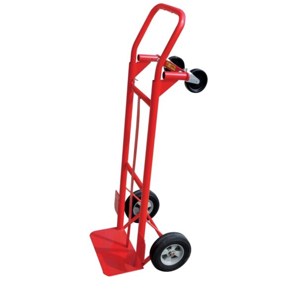 Milwaukee 800 lb. Capacity 2-in-1 Convertible Hand Truck - Red - Image 6