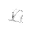 Moen Torrance Chrome Single Handle Low-arc Kitchen Faucet with Sprayer included - Image 8