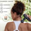 Sharper Image® Powerboost Move® Deep Tissue Portable Full Body Percussion Massage Gun, Gray - Image 4
