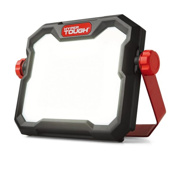 Hyper Tough 50W LED 5000 Lumen Rechargeable Free Standing Light, Handheld Portable Work Light - Image 2