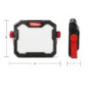 Hyper Tough 50W LED 5000 Lumen Rechargeable Free Standing Light, Handheld Portable Work Light - Image 3