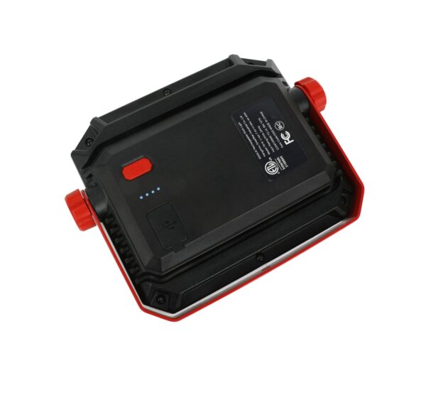Hyper Tough 50W LED 5000 Lumen Rechargeable Free Standing Light, Handheld Portable Work Light - Image 6