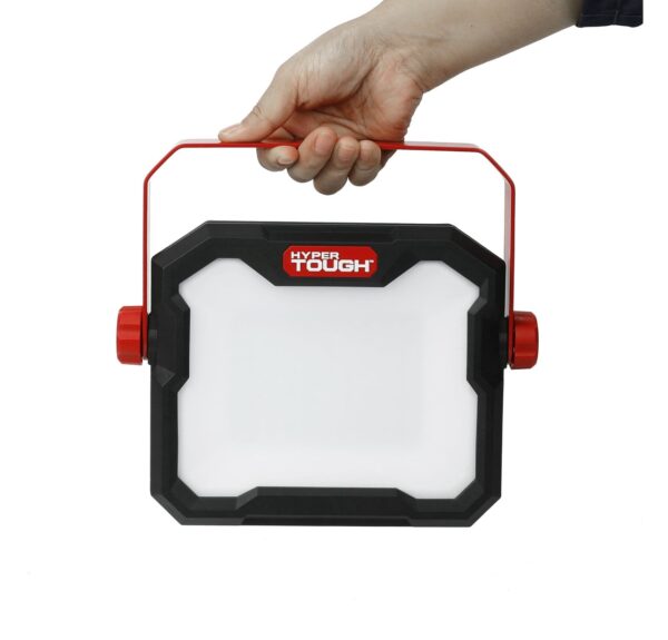 Hyper Tough 50W LED 5000 Lumen Rechargeable Free Standing Light, Handheld Portable Work Light - Image 7