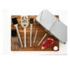 Cuisinart 14 Piece Deluxe Grilling Tool Set with Aluminum Case - Image 2