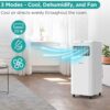Hisense 6000-BTU DOE (115-Volt) White Vented Portable Air Conditioner Cools 250-sq ft - Image 7