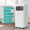 Hisense 6000-BTU DOE (115-Volt) White Vented Portable Air Conditioner Cools 250-sq ft - Image 8