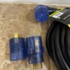AutoDrive 10/3 STW 30 Amps RV Extension Cord with Lighted End, 30-feet, Black with 3 Adapters - Image 11