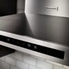 KitchenAid 30-in 600-CFM Convertible Stainless Steel Wall-Mounted Range Hood with Charcoal Filter - Image 2
