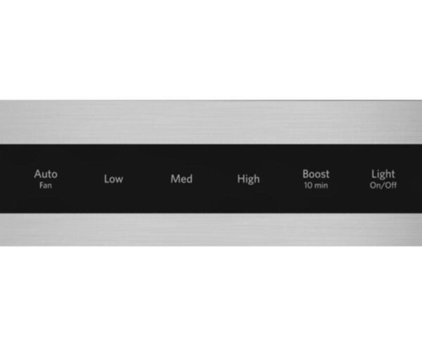 KitchenAid 30-in 600-CFM Convertible Stainless Steel Wall-Mounted Range Hood with Charcoal Filter - Image 10
