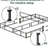 ZINUS 5 Inch Metal Smart Box Spring with Quick Assembly / Mattress Foundation / Strong Metal Frame - Image 3