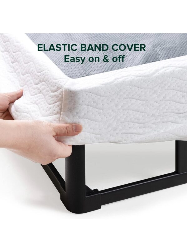ZINUS 5 Inch Metal Smart Box Spring with Quick Assembly / Mattress Foundation / Strong Metal Frame - Image 4