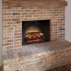 LegendFlame 23" W Free Standing Electric Fireplace Log Set, Fireplace Insert, Heater 750W/1500W - Image 2