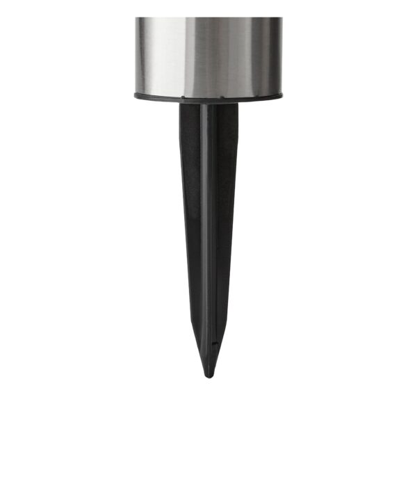 Mainstays Solar Powered Stainless Steel Bollard Landscape Path Light, 10 Lumens (12 Count) - Image 8