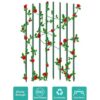 Miracle Gro Solid Garden Stakes Fiberglass Poles Fence Post Heavy-Duty Plant Stakes for plants , 6ft - Image 5