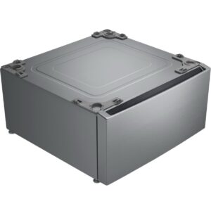 LG Universal Laundry Pedestal (Graphite Steel) with Storage Drawer
