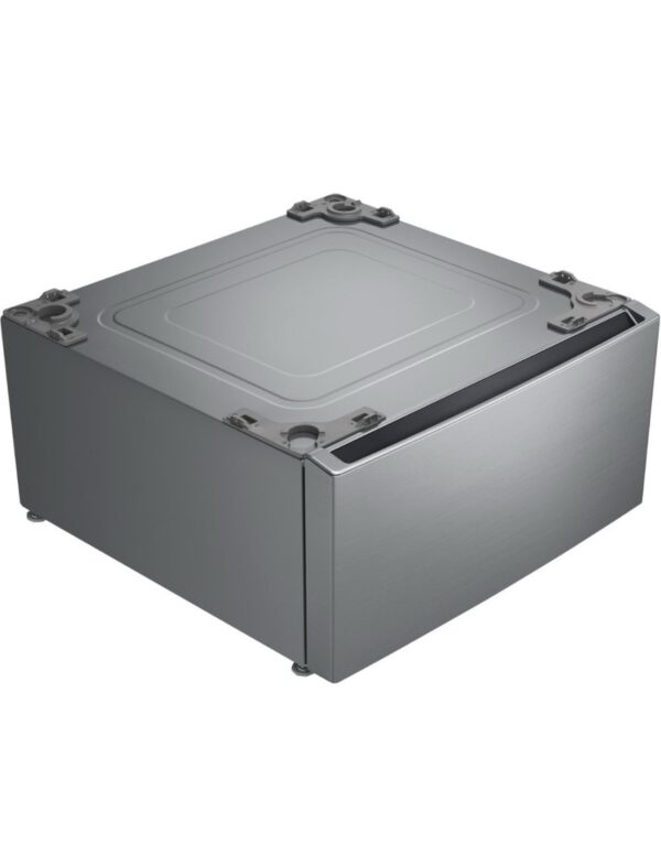 LG Universal Laundry Pedestal (Graphite Steel) with Storage Drawer