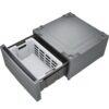 LG Universal Laundry Pedestal (Graphite Steel) with Storage Drawer - Image 6