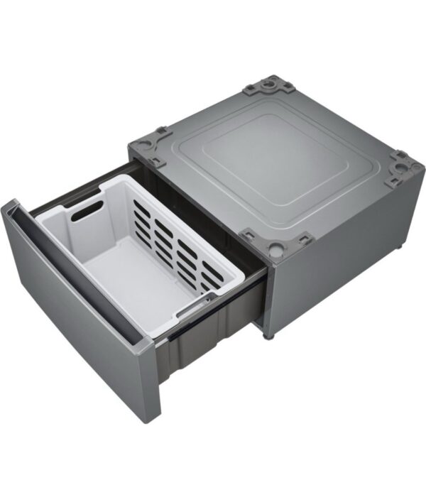 LG Universal Laundry Pedestal (Graphite Steel) with Storage Drawer - Image 6